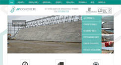 Desktop Screenshot of jpconcrete.co.uk